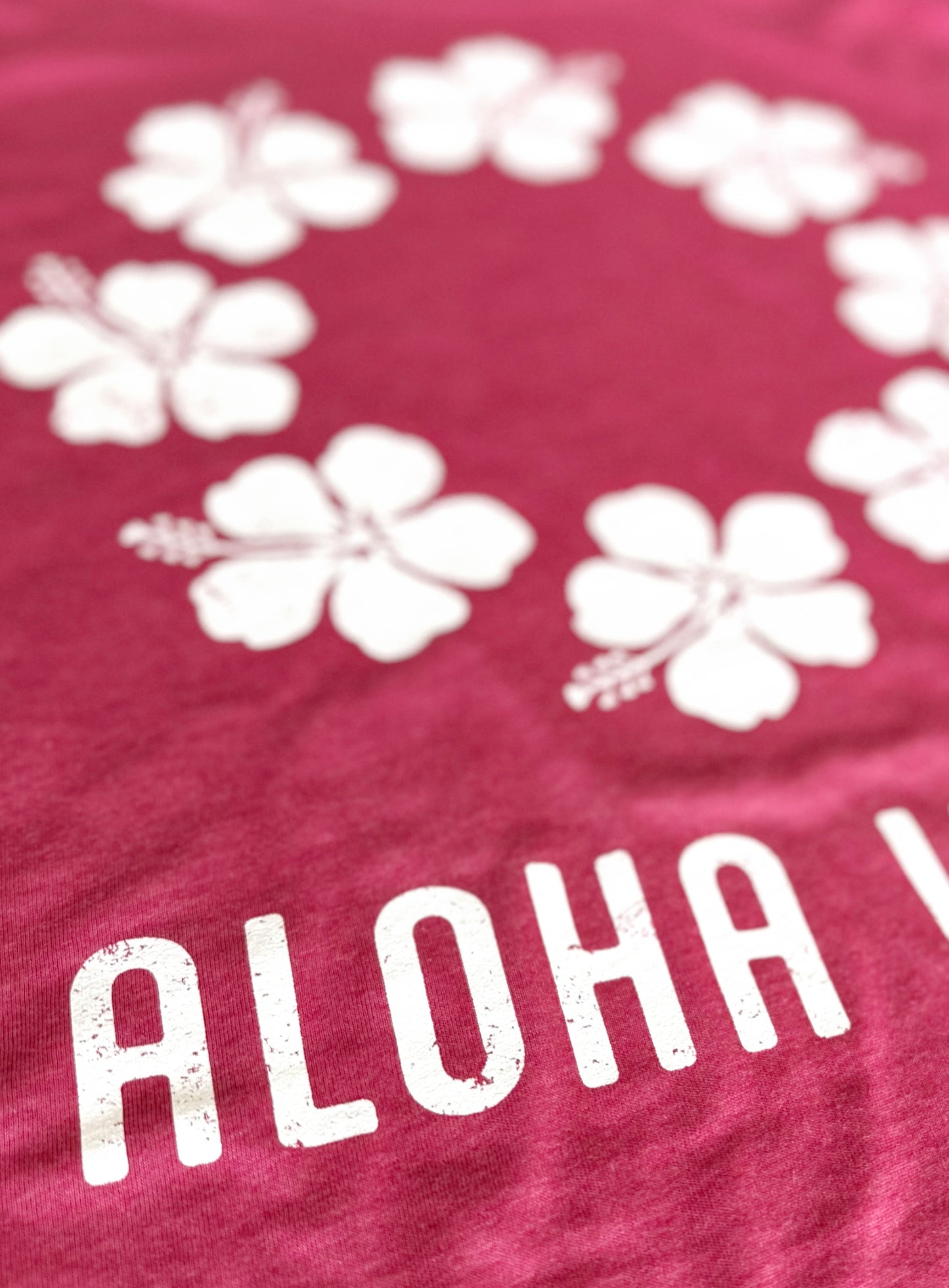 Aloha Vibes - Heather Raspberry