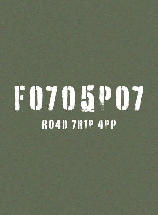 F0705P07 Tee - Army