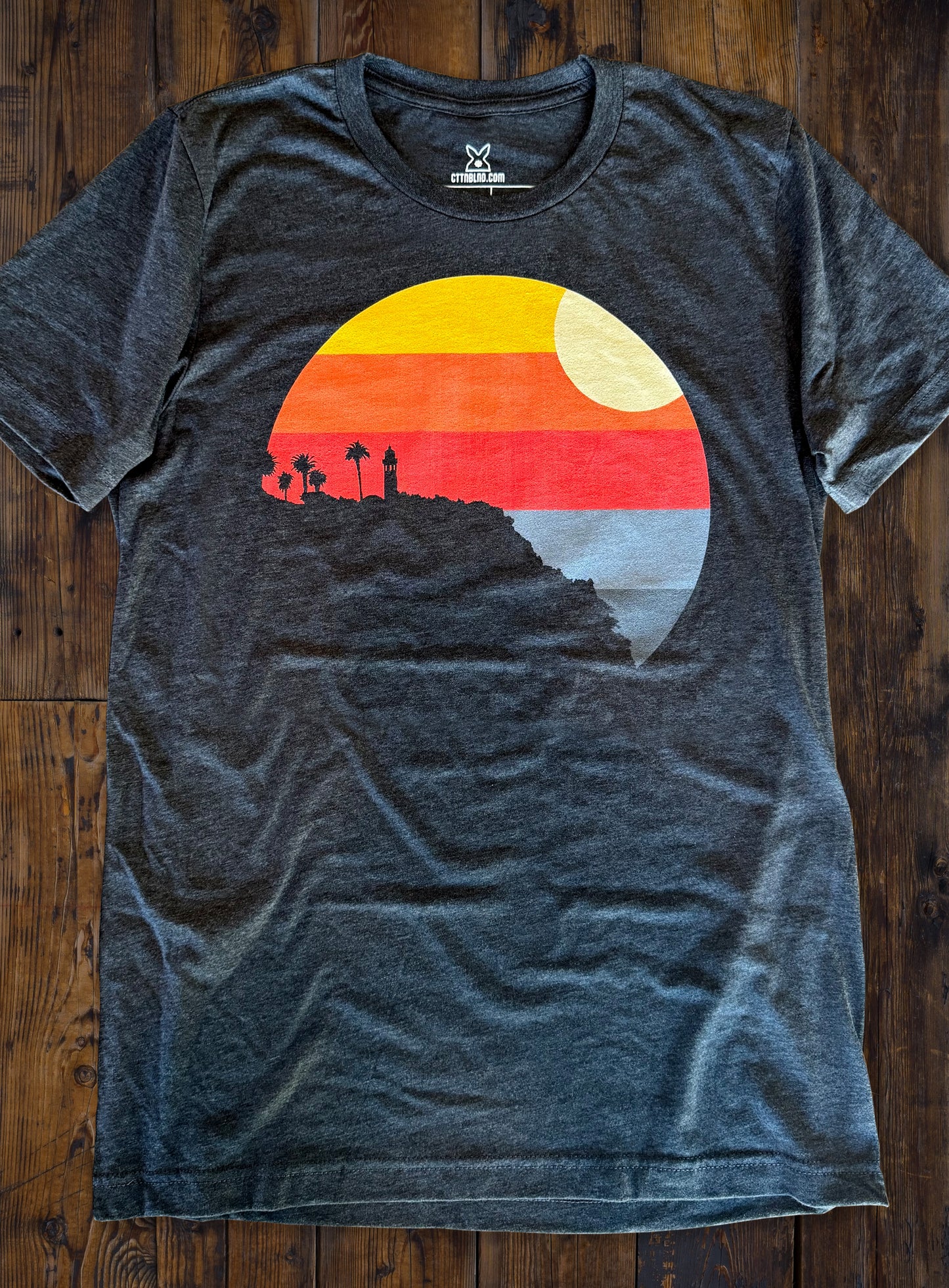 Point Vicente Sunset - Dark Grey Heather