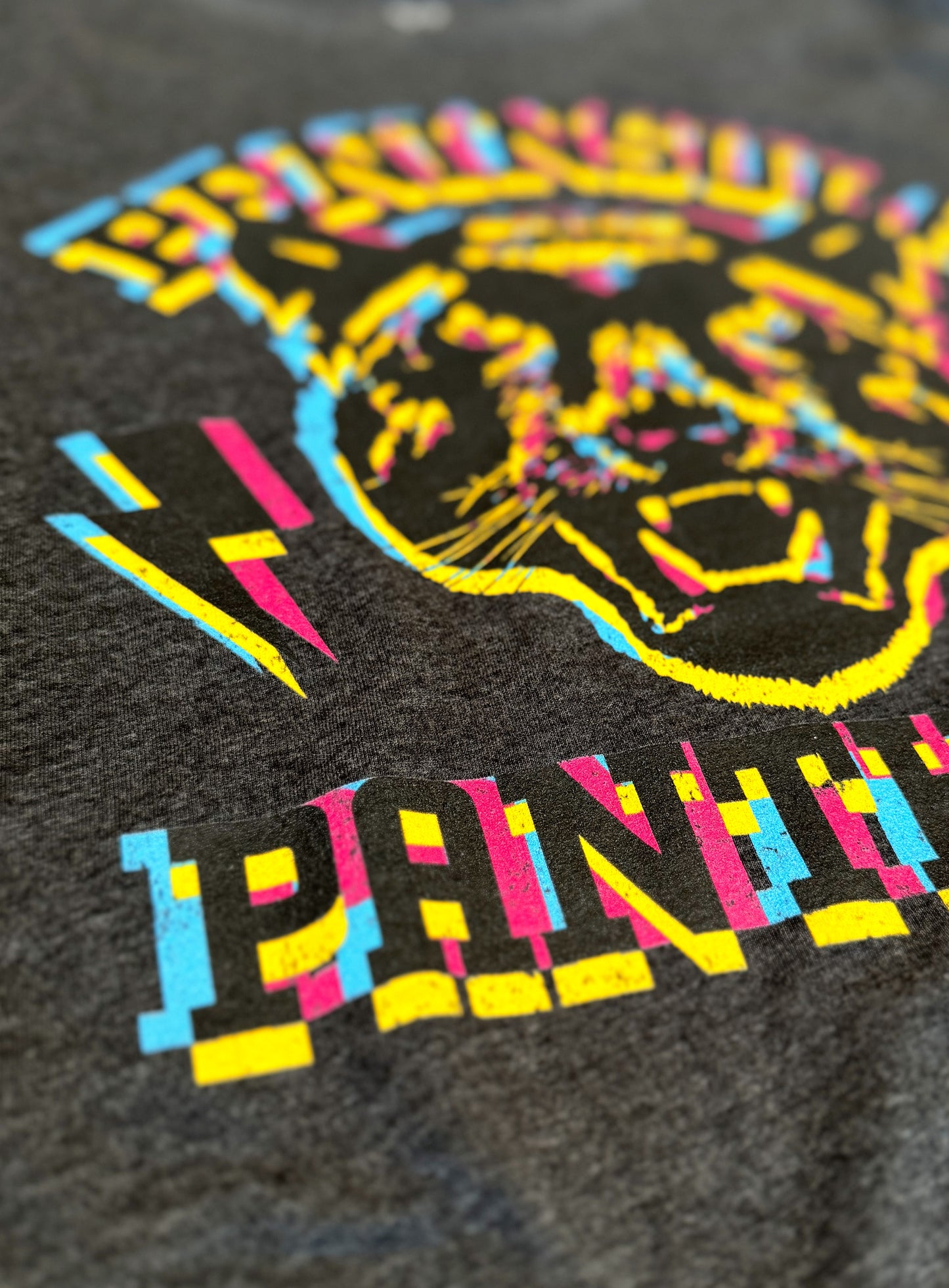 Peninsula “Neon" Panthers - Dark Grey Heather