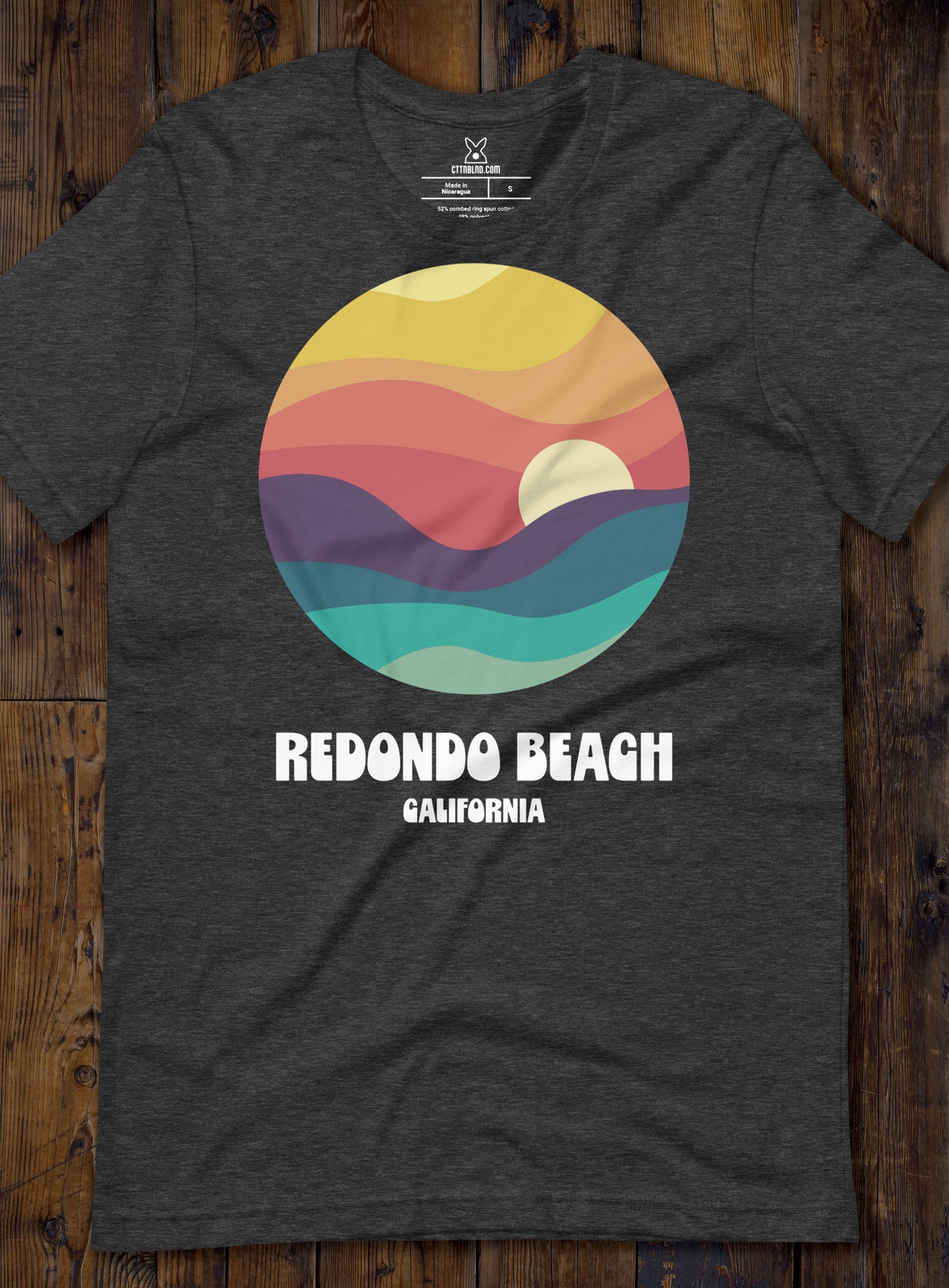 Redondo Waves - Dark Grey Heather