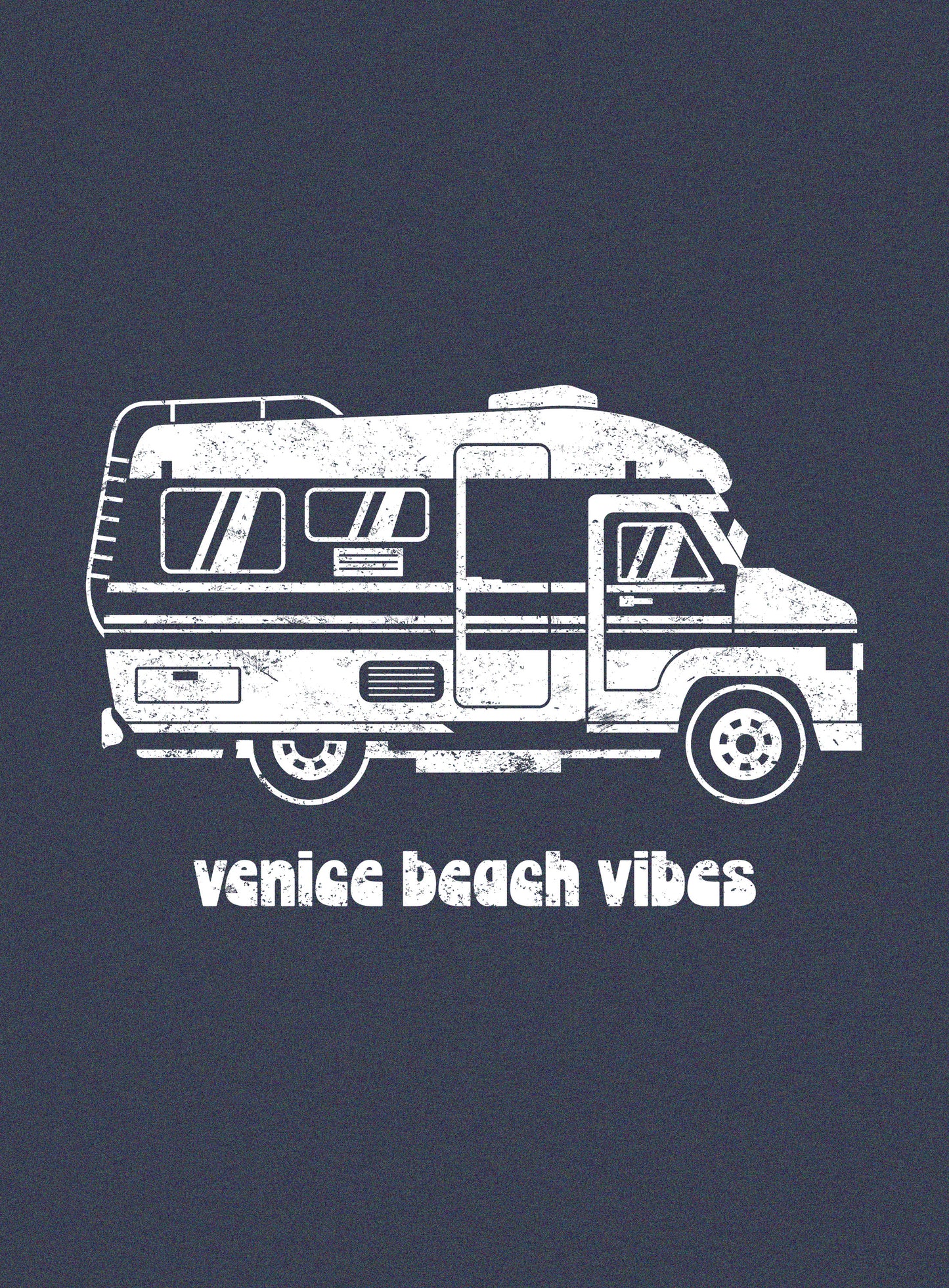 Venice Beach Vibes - Heather Midnight Navy