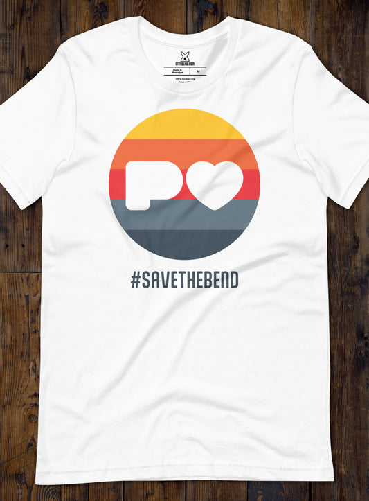 Save the Bend: Unisex - White