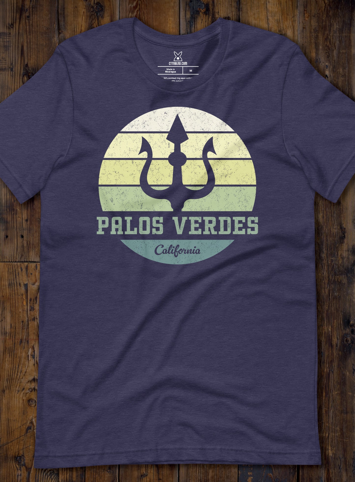 Palos Verdes Trident -  Heather Midnight Navy