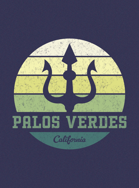 Palos Verdes Trident -  Heather Midnight Navy